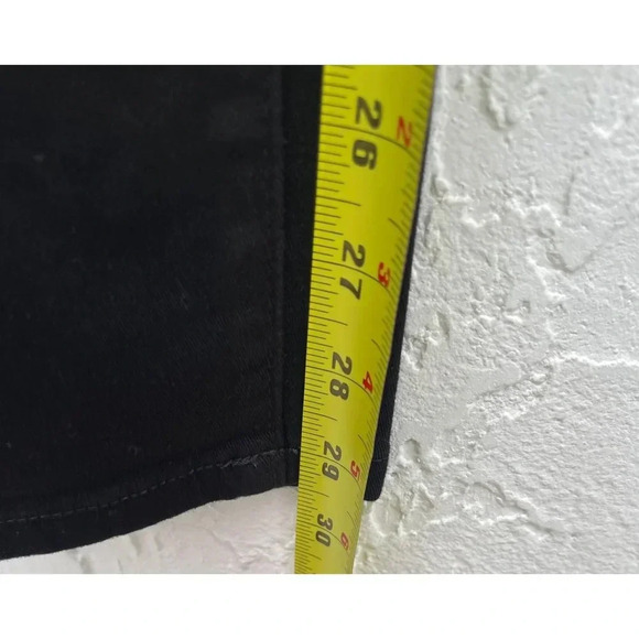 Michael Kors Womens Moto Stretch Low Rise Ankle Zip Skinny Leg Jeans Black Sz 6 - Picture 7 of 16